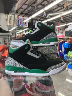 Air Jordan 3 Retro Pine Green