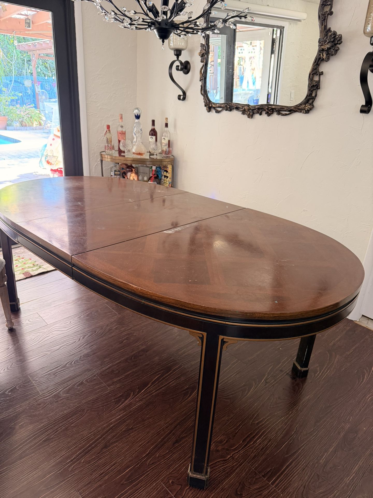 80” Dinning Room table