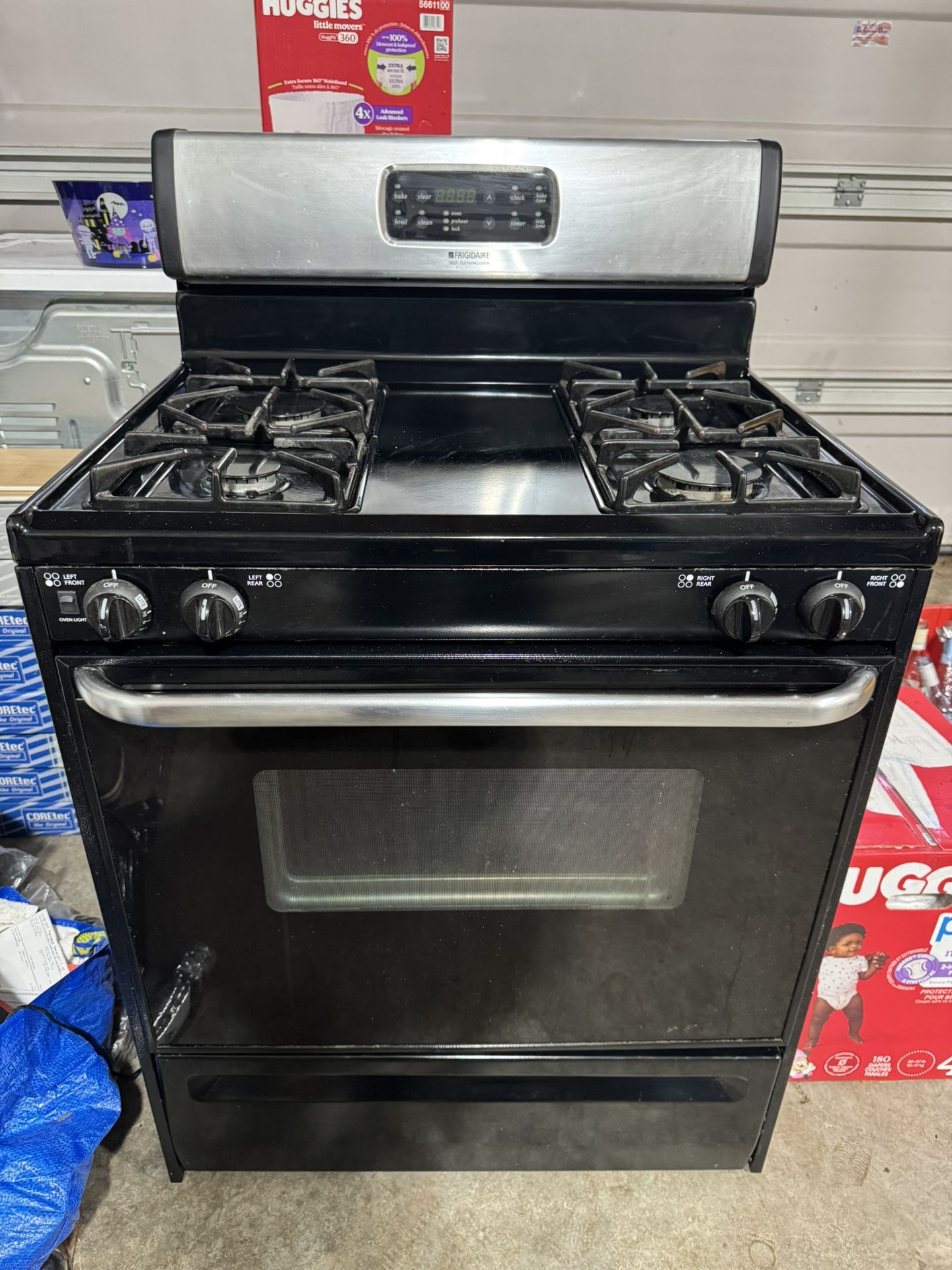 Frigidaire gas stove