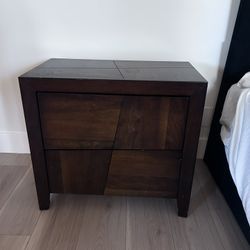 Wooden Nightstand