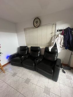 FREE black recliner
