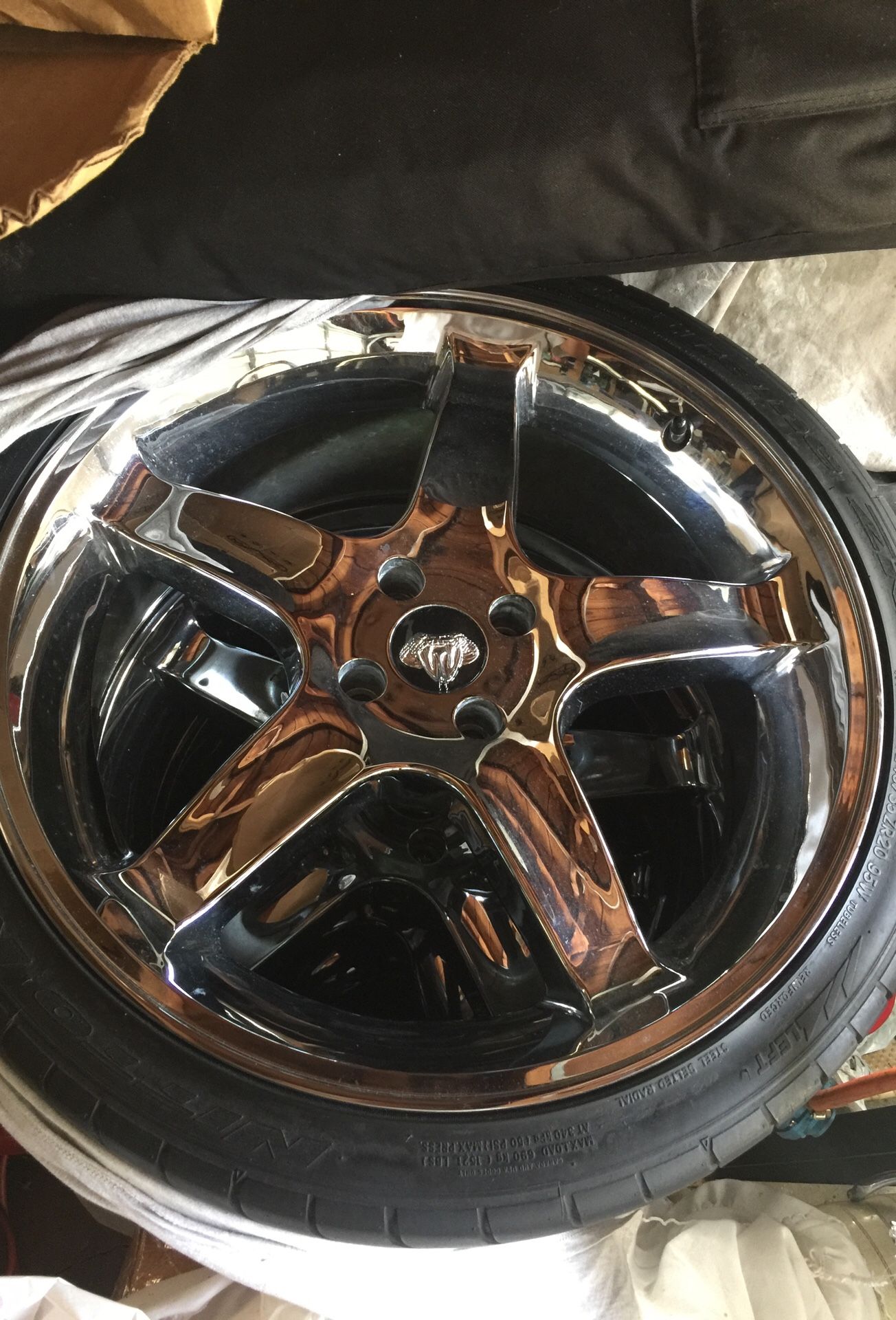 20 inch cobra wheels mustang 5.0 4 lug for Sale in Redwood City, CA ...