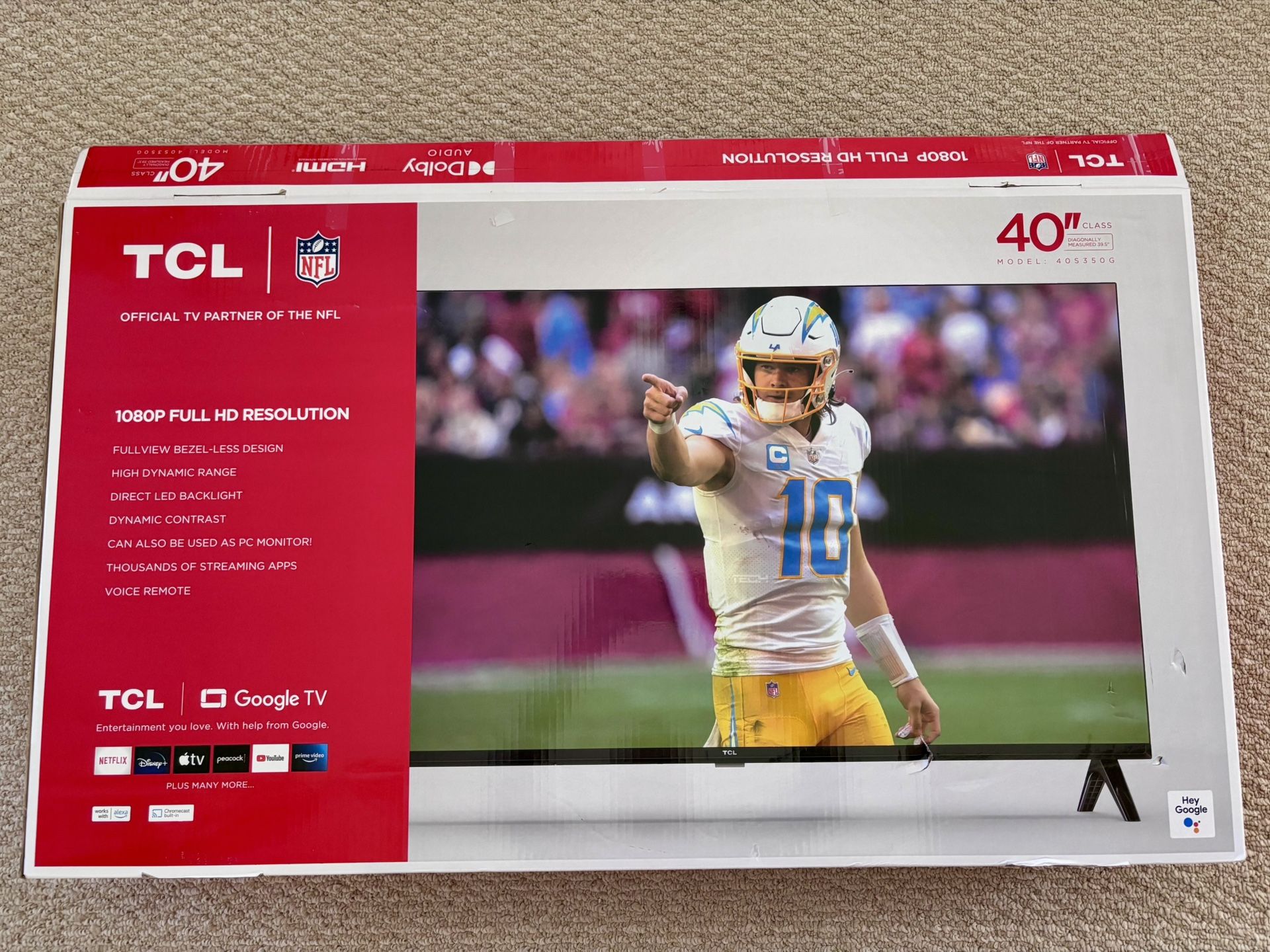 40” TCL Smart Tv