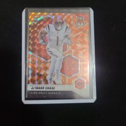 2021 Ja'marr Chase Mosaic Color Match RC