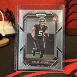 Drake London 2022 Panini Prizm Rookie Card