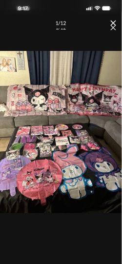 Kuromi party supplies
