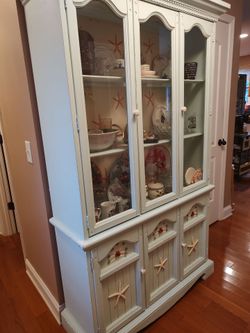 Beachy China Closet