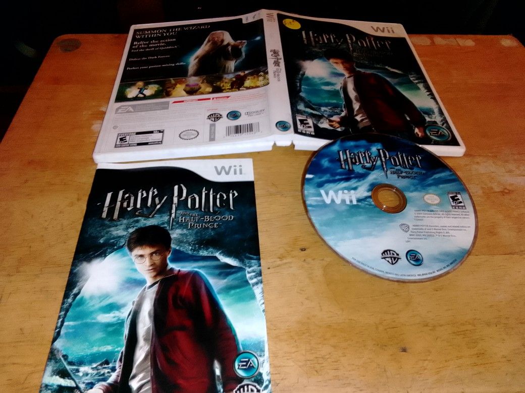 Wii Game Happy Potter And The Half-Blood Prince