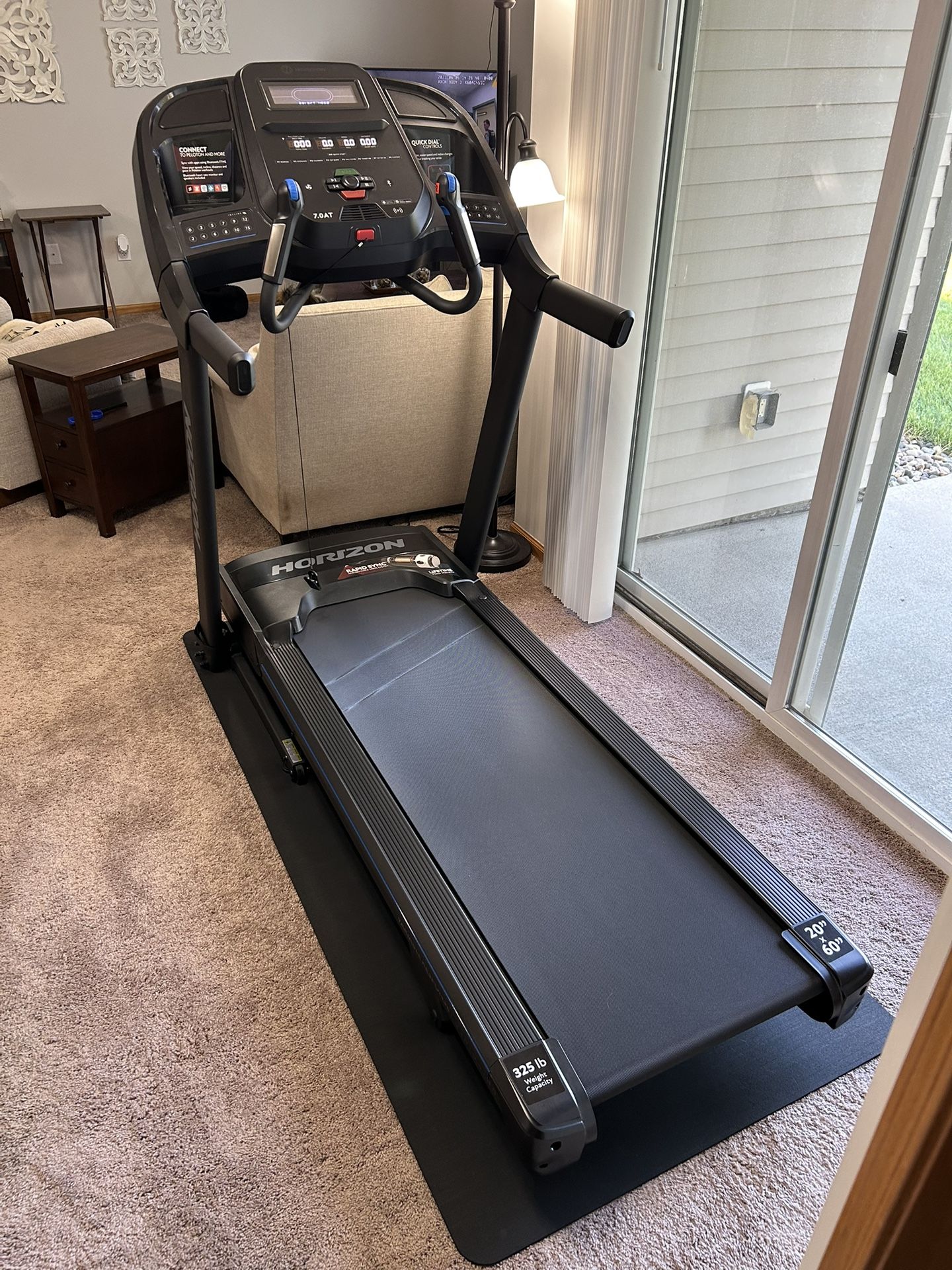 Horizon 7.0AT Folding Treadmill