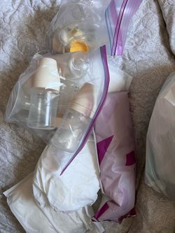 Free bag of postpartum items