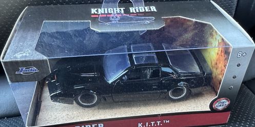 Jada Knight Rider KITT Pontiac Firebird Trans Am Diecast Hollywood Rides Boxed