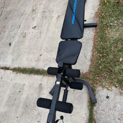 Weight Bench With Leg Extension 