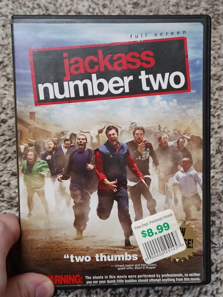 Jackass Number Two DVD [FULL SCREEN]