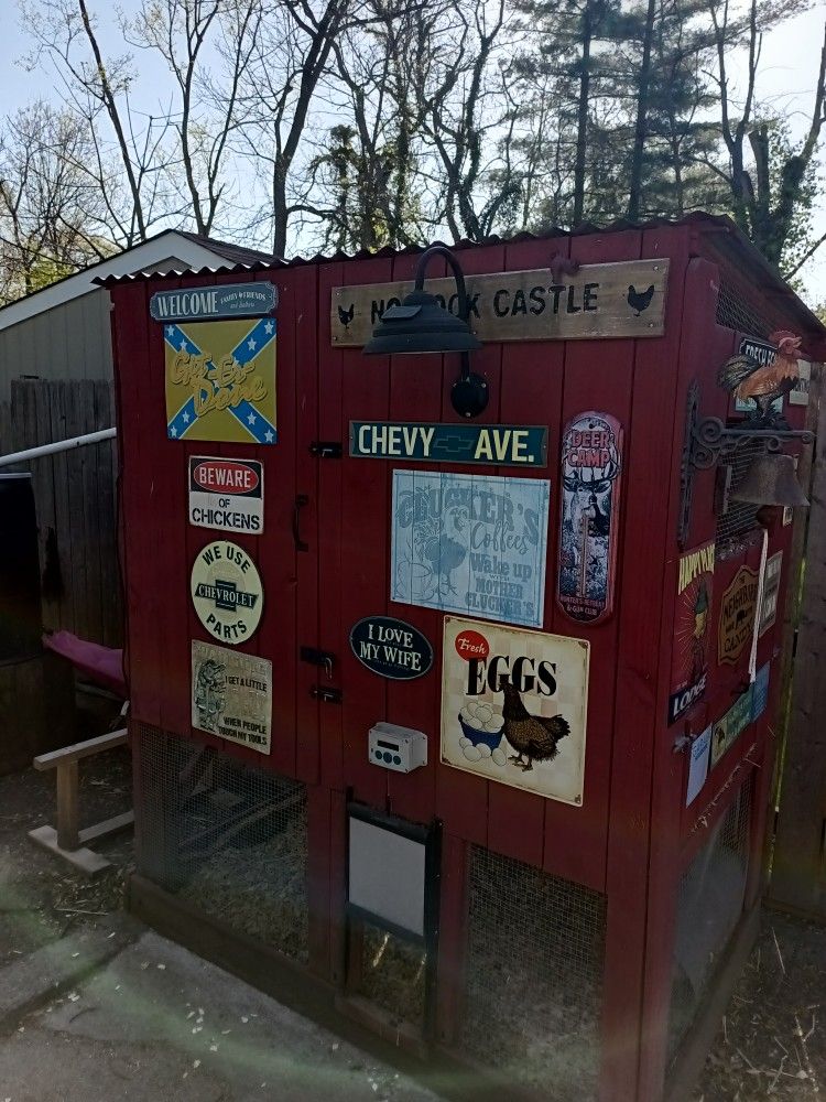 Chicken Coop With Automatic Door