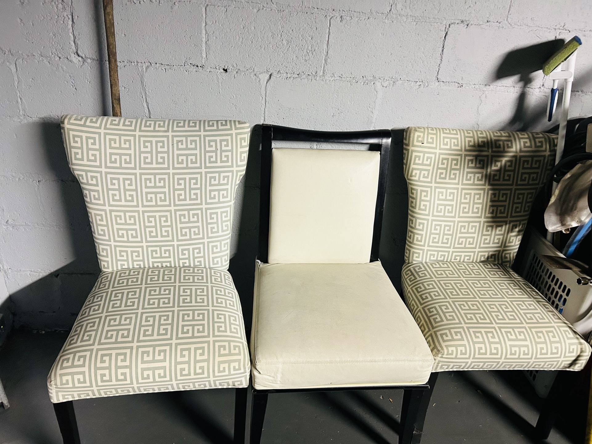 3 Chairs $50