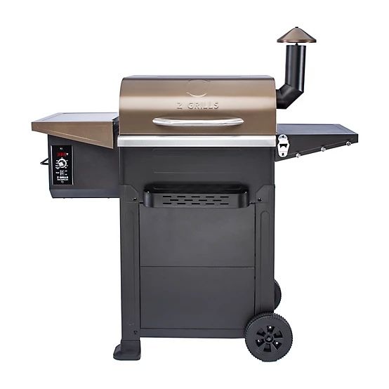 Wood Pellet Grill and Smoker with Auto Temperature Control 