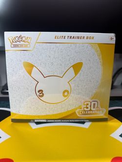 Pokémon 30th celebration elite trainer box ETB