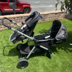 Even Flo expand double stroller