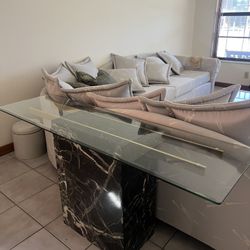 Marble Sofa Table 
