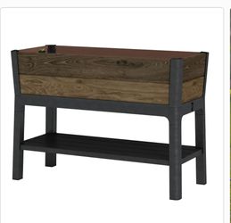 Walnut Elevated Garden  Bed