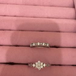 Engagement Wedding Band Size 8