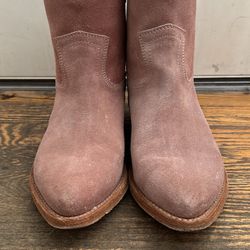 Frye pink Suede Boots