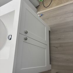 Bathroom Vanity.  30 in Wide. Top Not Included