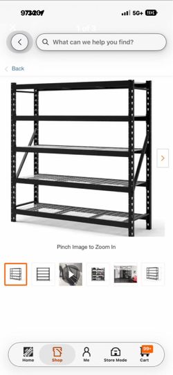 Shelving-racking black