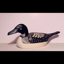 Wood Decoy Duck 