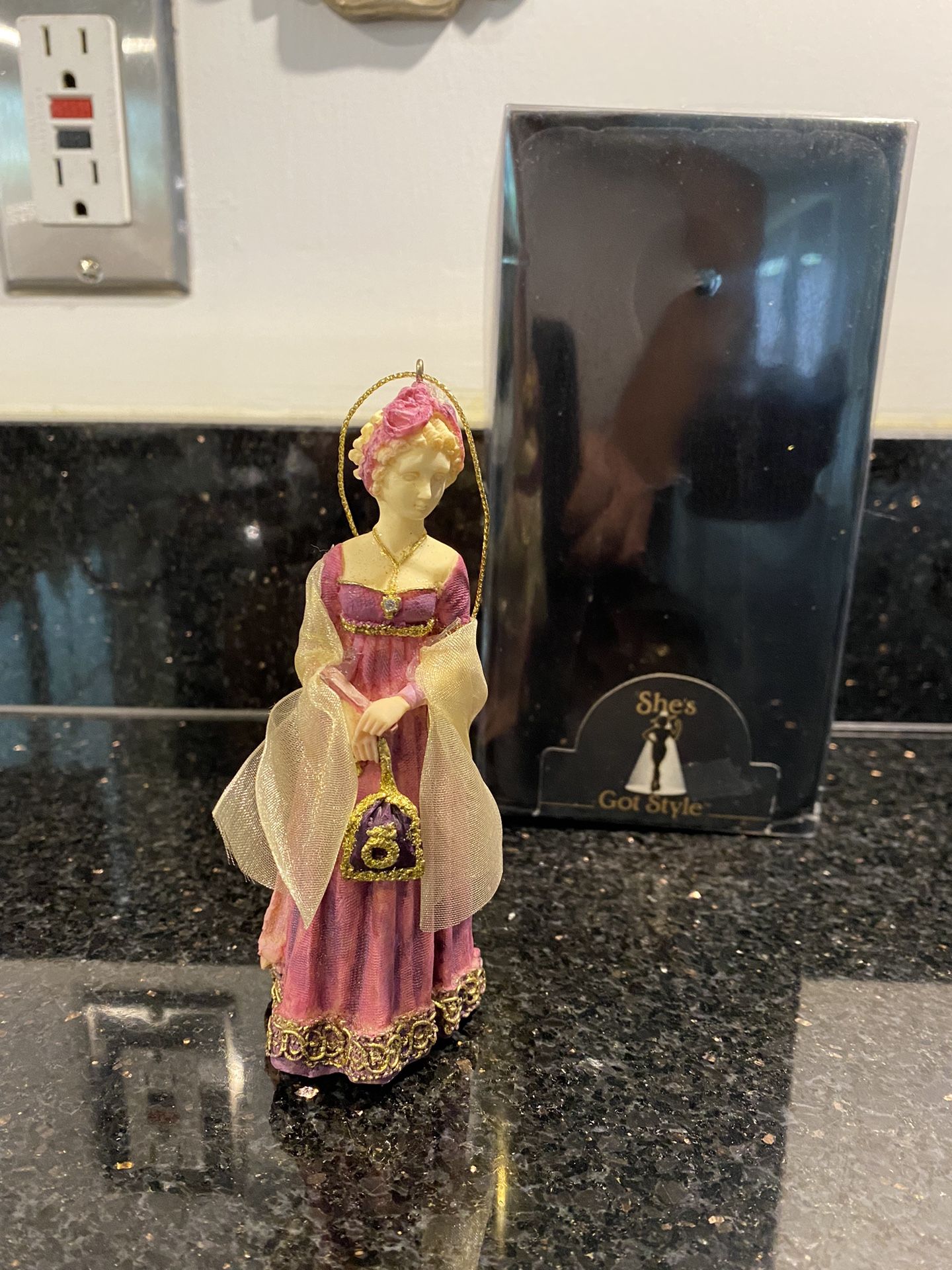 Kurt Adler She’s Got Style Christmas Ornament