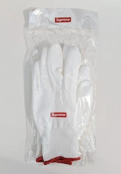 Supreme White Gloves