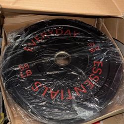 FlexWave Olympic Bumper Plate 55lbs/3 sets ($110 PER SET)