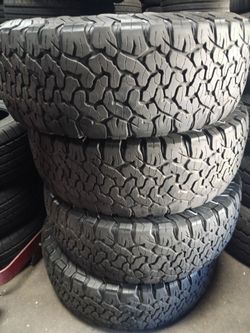 LT285/70R17 Bfgoodrich Ko2 All Terrain Tires (4)