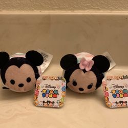 Disney Minnie Mouse and Mickey Mouse Tsum Tsum 