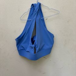 Blue Fabletics Top/Bra Size Medium