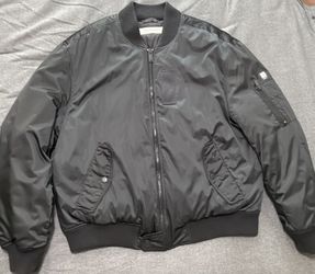 Calvin Klein Jeans black bomber jacket