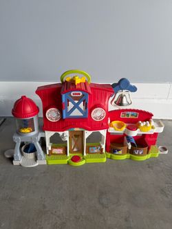Kids Fisher-Price Little People Farm Playset
