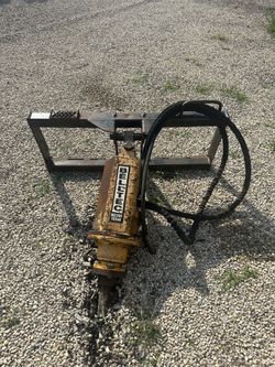 Beltec Auger Motor With Skidsteer Frame