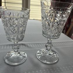 Vintage Crystal Glasses