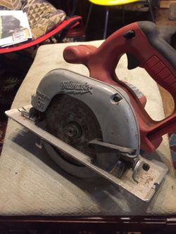 Milwaukee circular saw 18 V