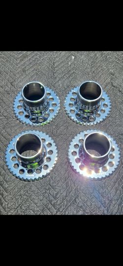 Lowrider rim Adapters chrome