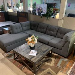 Sectional In Stock For Immediate Delivery 