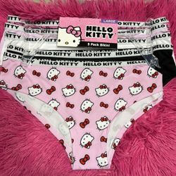 Hello Kitty Bikini Junior Size Large 5 Pack 