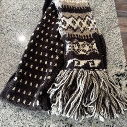 Vintage Abercrombie And Fitch Scarf, One Size