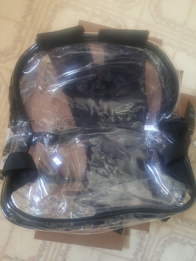 Backpack NEW. CLEAR