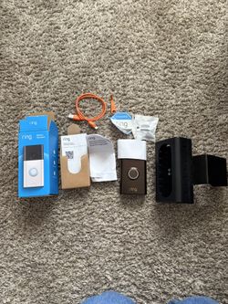 Ring Camera With Door Bracket