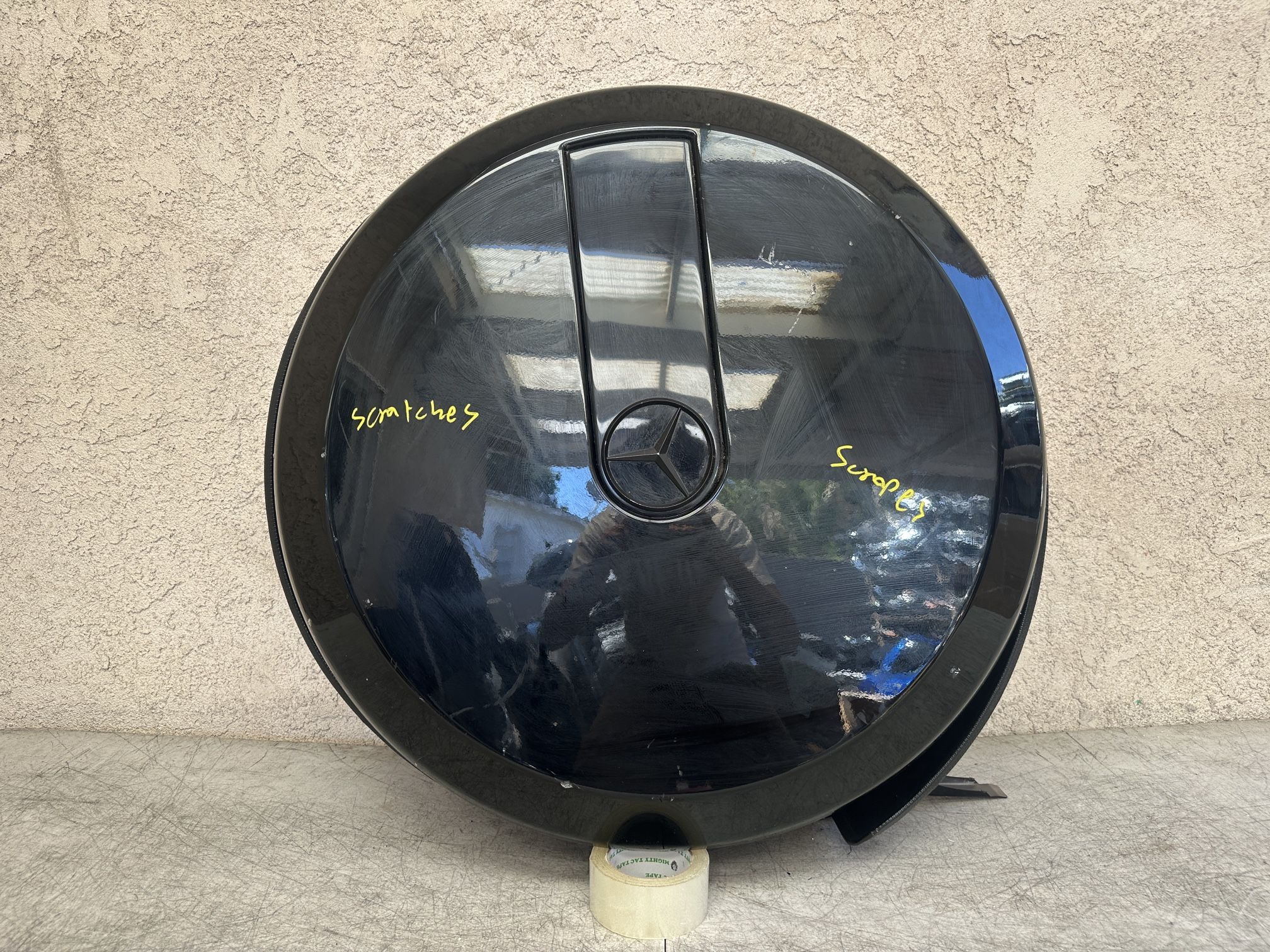 MERCEDES-BENZ G CLASS W463 G550 G63 AMG REAR SPARE TIRE CARRIER COVER CAP OEM