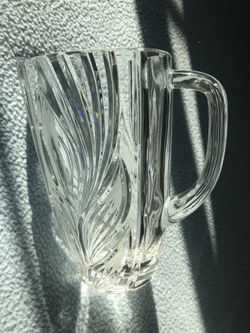 Lead Crystal Pitcher