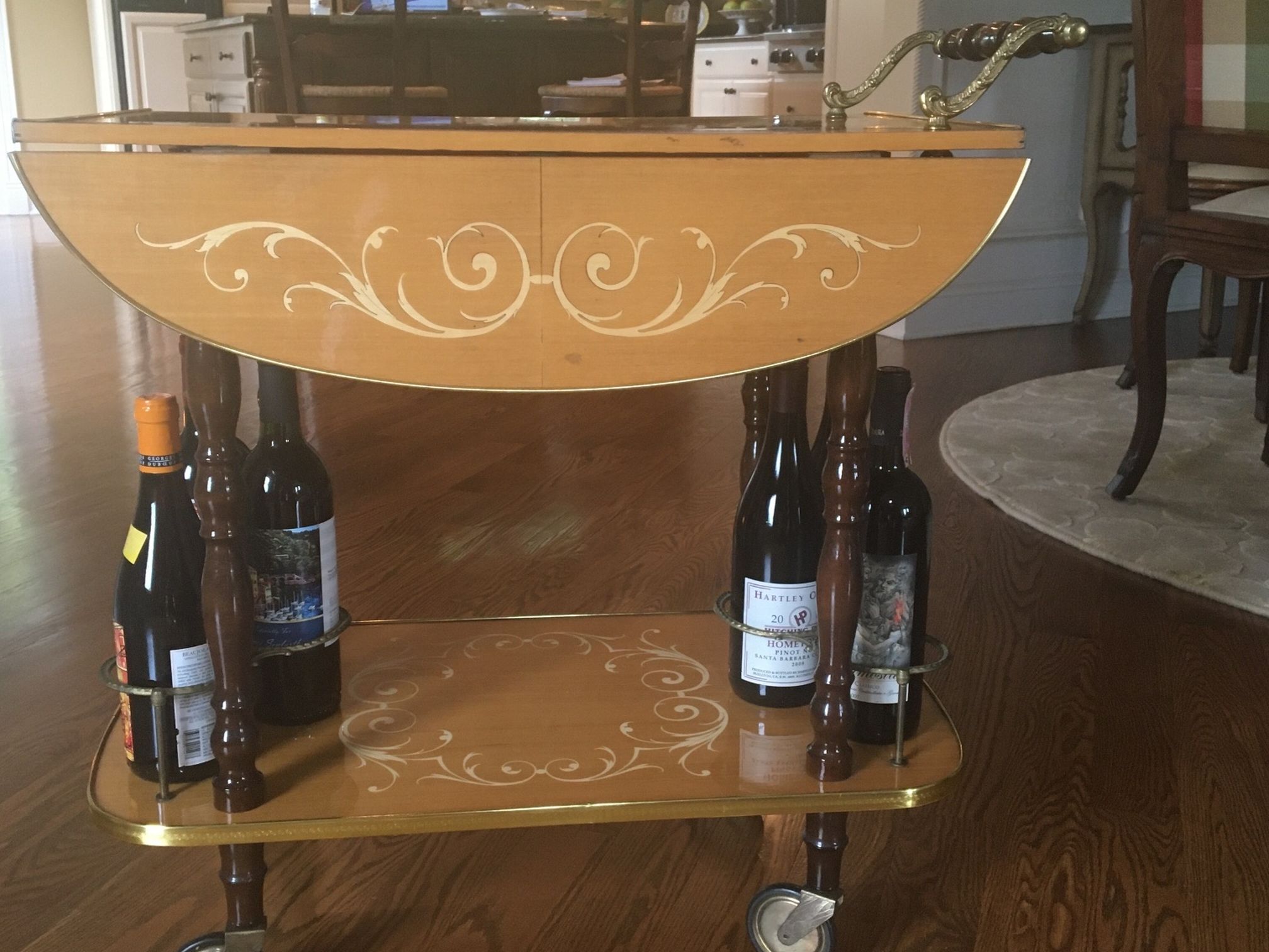 Vintage Wine Cart