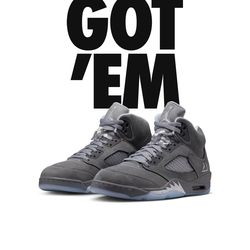 Air Jordan 5 Retro “Wolf Grey”